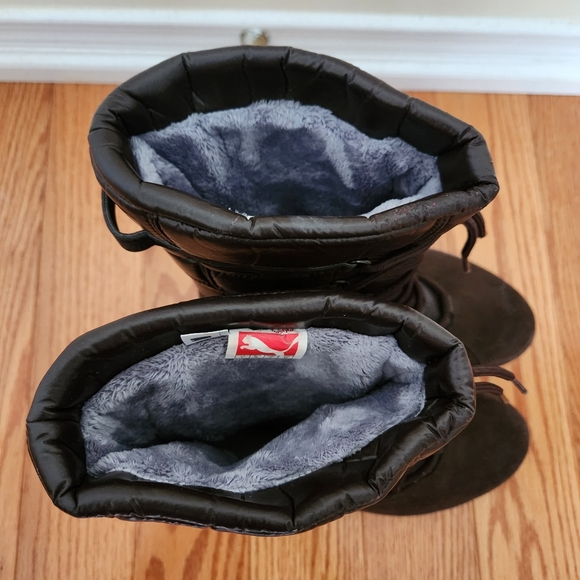 Puma Brown Suede Snow Boots, US5 - Picture 11 of 11